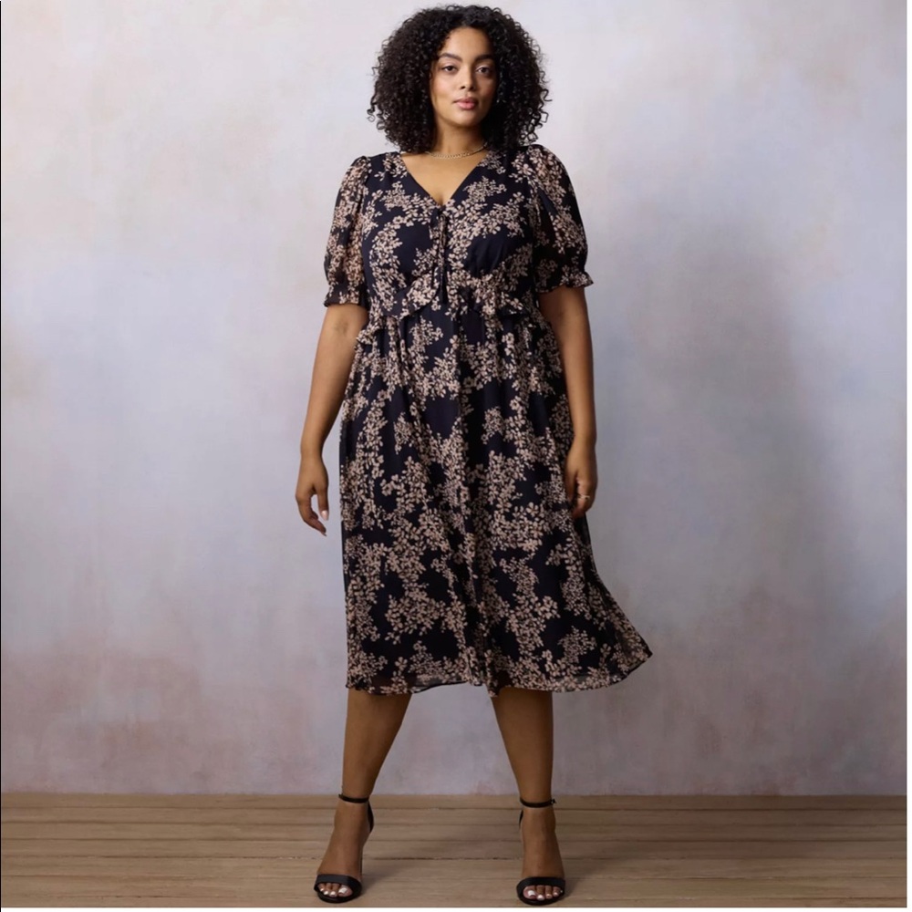 NWT Lauren Conrad Floral Dress